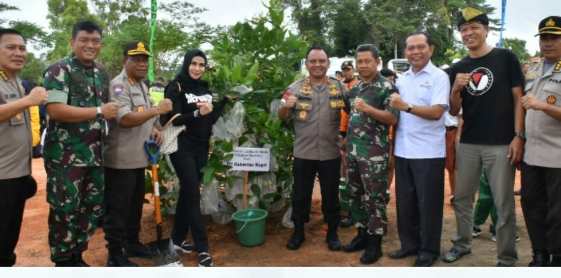 Danlantamal IV Hadiri Acara Penanaman Sejuta Pohon di