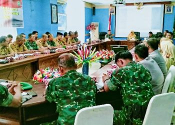 Pemda Natuna Dikunjungi Satintelter Pusterad TNI AD