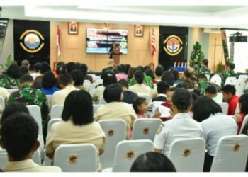 Lantamal IV Gelar Acara Perayaan Natal Gabungan TNI AL se Pulau Bintan