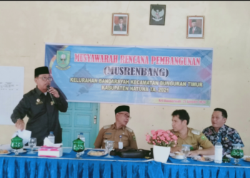 Jarmin dan Eri Marka, Hadiri Musrembang Kelurahan Bandarsyah