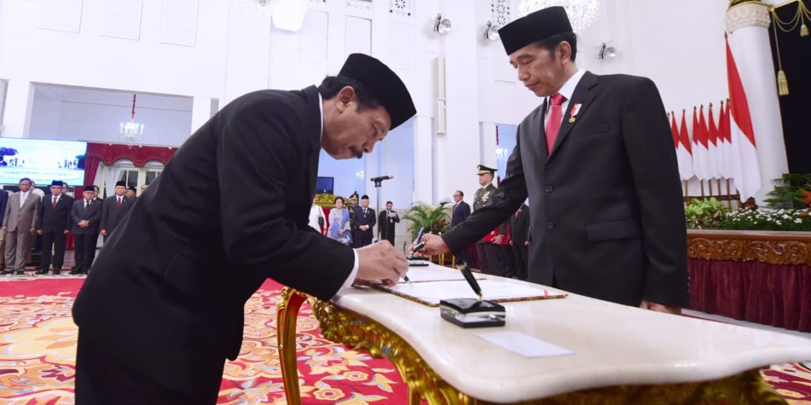 Presiden Lantik Kepala BPIP dan Kepala BPKP di Istana Negara