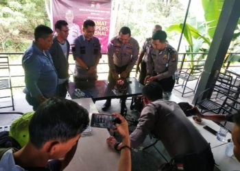 Kapolsek Bintim Hadirkan Awak Media Dalam Rangka Menyambut Hari Pers Nasional