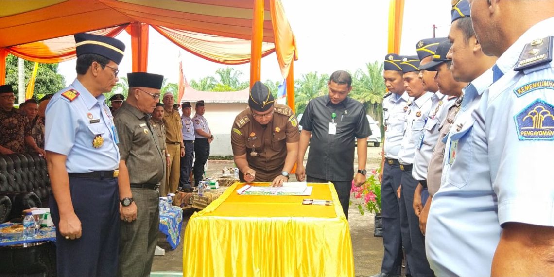 Menuju WBS, Lapas Kelas II B Pasbar Gelar Komitmen Bersama