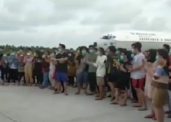 Berolahraga Cara Bangkitkan Keceriaan 238 WNI Yang Diobservasi