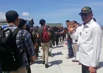 Pemerintah Dan Masyarakat Natuna Ikut Lepas Kepulangan 238 WNI dari Wuhan