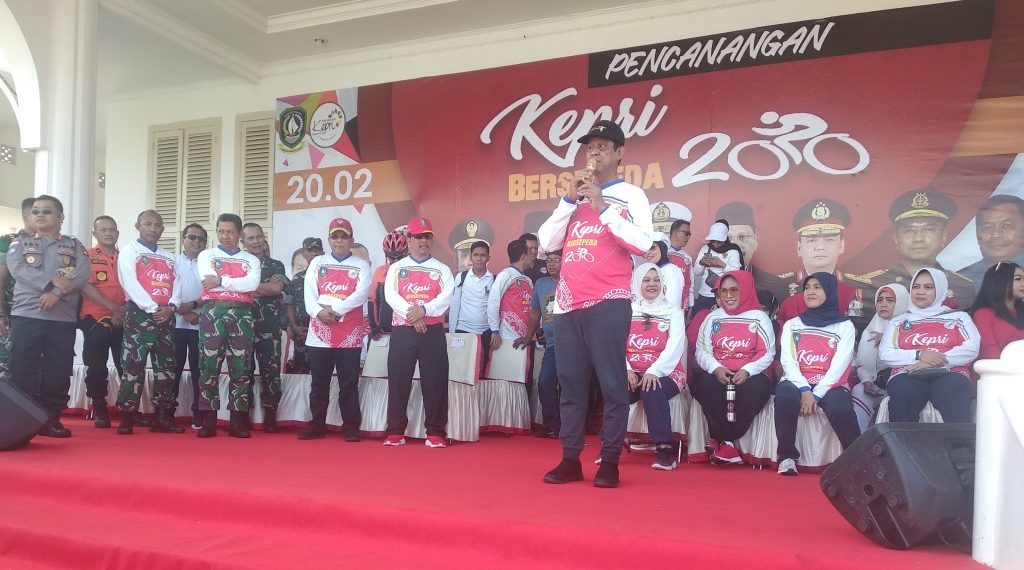 Pemprov Kepri Melalui Dispora Gelar Lomba Bersepeda Santai