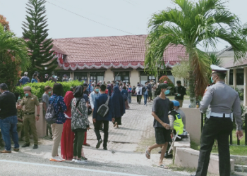 500 Personil Gabungan TNI-Polri Diturunkan Amankan Aksi Di DPRD Natuna Pagi Ini