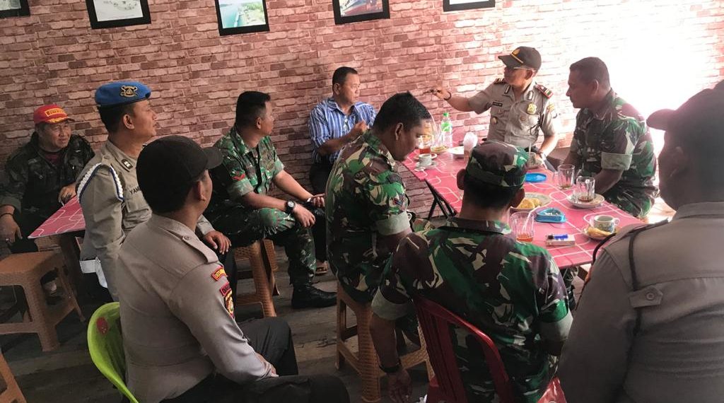 Kapolsek Senayang Jalin Sinergitas Dengan TNI dan Masyarakat