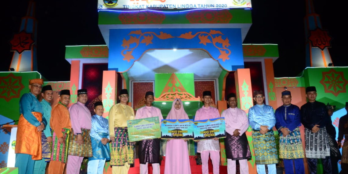 MTQ ke VIII Kabupaten Lingga Resmi di Tutup