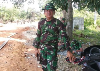 15 Hari TMMD 107 Kodim 0315/Bintan Pengerjaan Jalan Tanjung Siambang Capai 60%