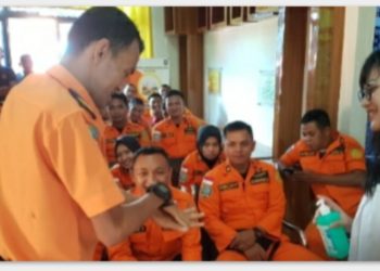 Cegah Penyebaran Virus Corona, KPP Natuna Lakukan Sosialisasi Pencegahan