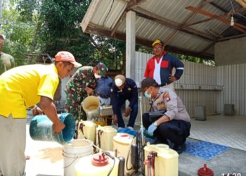 AKP Edy Wiyanto Pimpin Aksi Pencegahan Penyebaran Covid-19 Di Moro