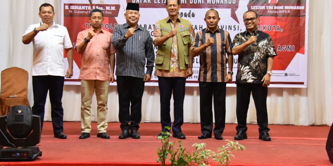 Danlantamal IV Hadiri Pembekalan Kepala BNPB RI di Batam