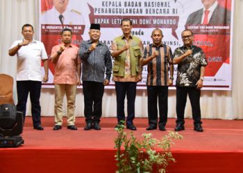 Danlantamal IV Hadiri Pembekalan Kepala BNPB RI di Batam