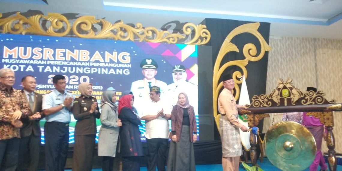 Musrembang Pemko Tanjungpinang Resmi Dibuka Walikota.