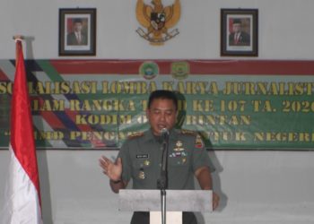 Kodim Bintan Gelar Lomba Karya Tulis Jurnalistik Diikuti Puluhan Awak Media