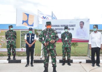 Pangkogabwilhan 1 Resmikan RS. Khusus Infeksi Vovid 19 Digalan