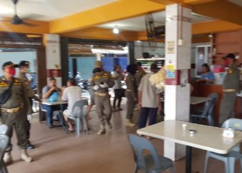 Memutus Mata Rantai Covid 19 Satpol PP dan Polisi Turun Kelapangan