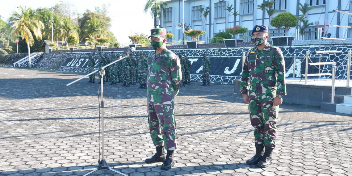 Danlantamal IV Tekankan Kepada Seluruh Jajaran dan PNSnya Dalam Menghadapi Situasi Covid-19