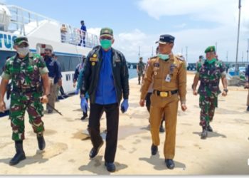 Antisipasi Covid-19 Kesiapan Danramil di Kecamtan Dipantau Dandim 0318 Natuna