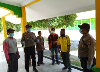 Tim gugus Tugas Covid-19 Kecamtan Durai Tinjauan Lokasi Wacana Karantina ODP