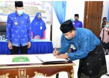 Bupati Natuna Kembali Lakukan Mutasi Kepada 15 Orang Pejabatnya