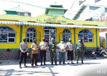 Covid-19 Kian Meningkat Kapolsek Moro Terpaksa Lakukan Patroli Gabungan Ke-Masjid