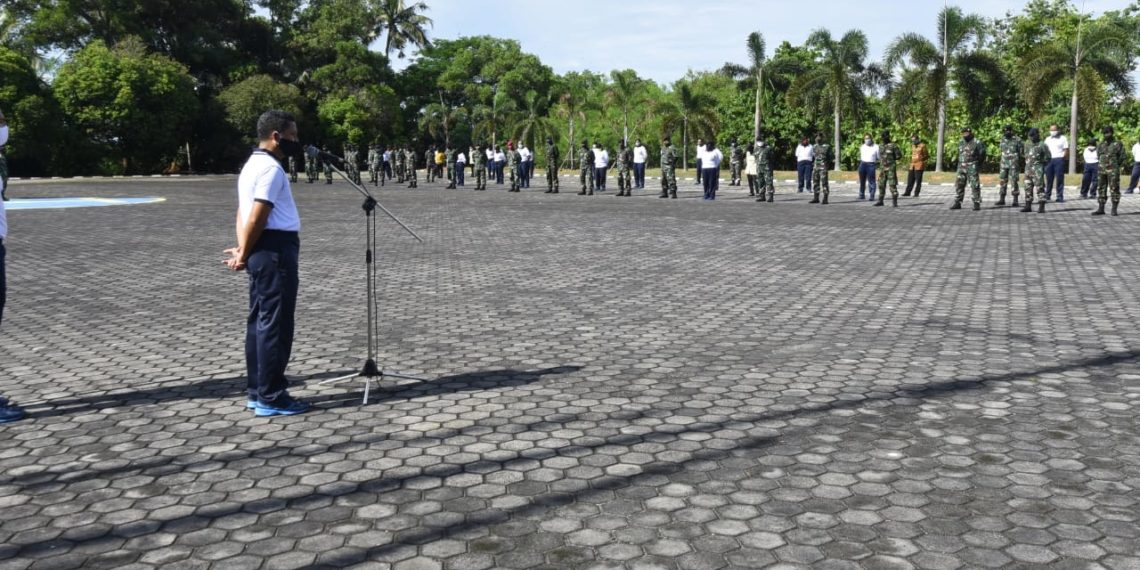Danlantamal IV Peringatkan Personil Khusus Terkait Covid-19.