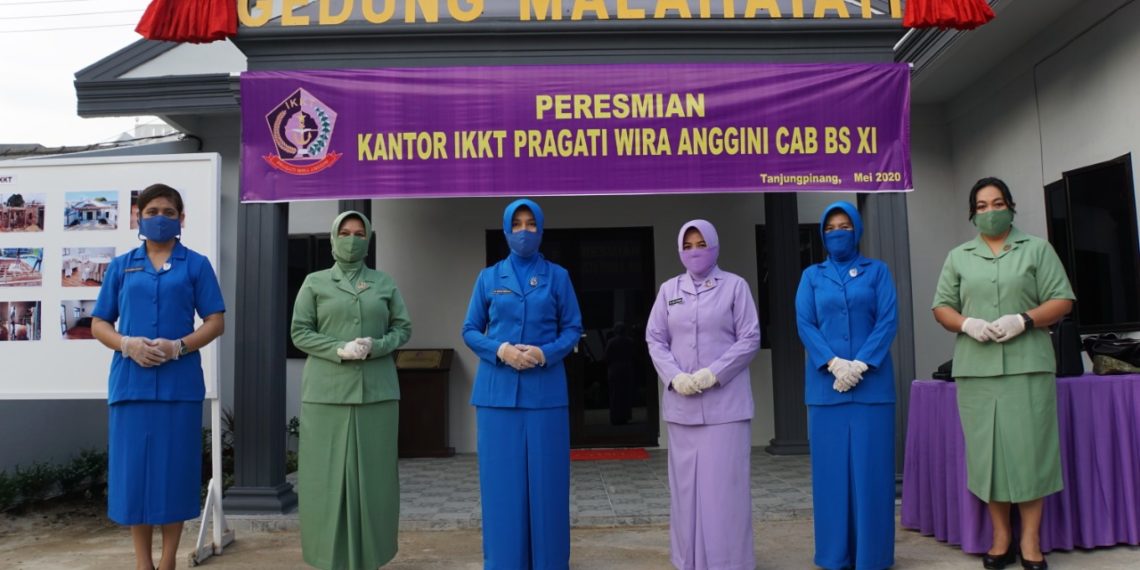 Melalui Vicon Ketua Korcab IV, DJA I Hadiri Peresmian Kantor IKKT Kogabwilhan I