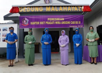 Melalui Vicon Ketua Korcab IV, DJA I Hadiri Peresmian Kantor IKKT Kogabwilhan I