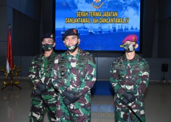 Indarto Budiarto Resmi Jabat Danlantamal IV