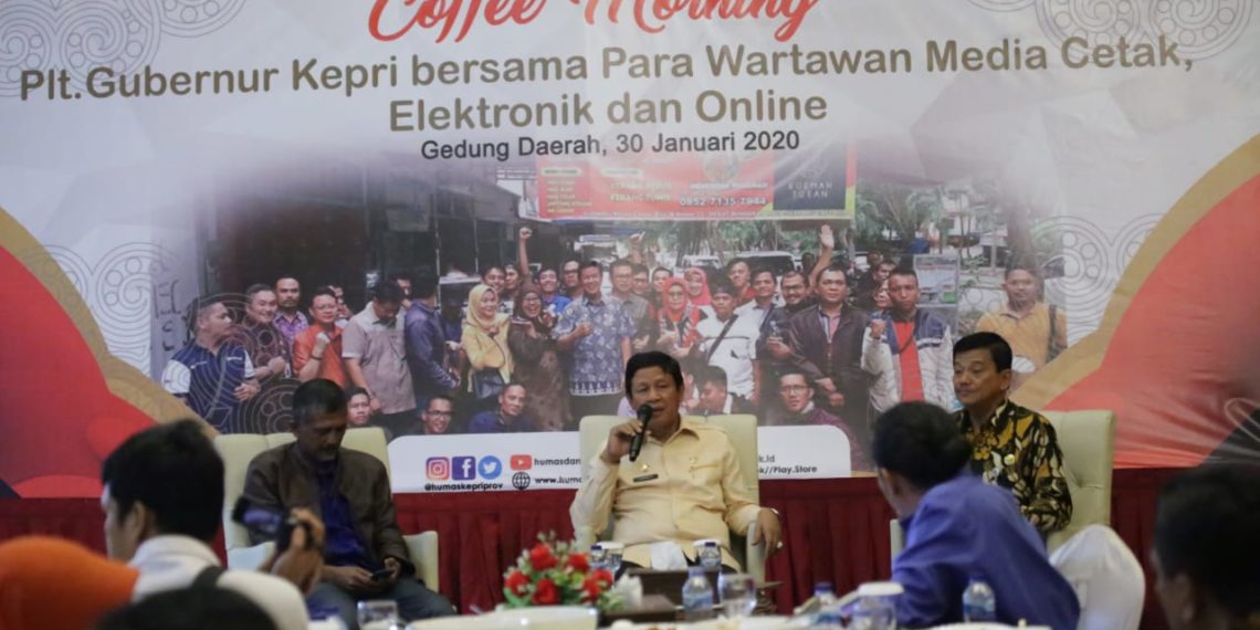 Pemprov Ajak Wartawan Kepri Bersinergi Bangun Kepri