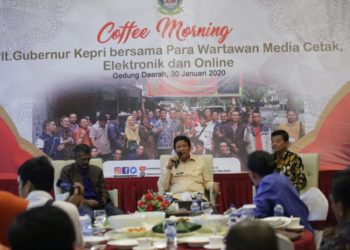 Pemprov Ajak Wartawan Kepri Bersinergi Bangun Kepri