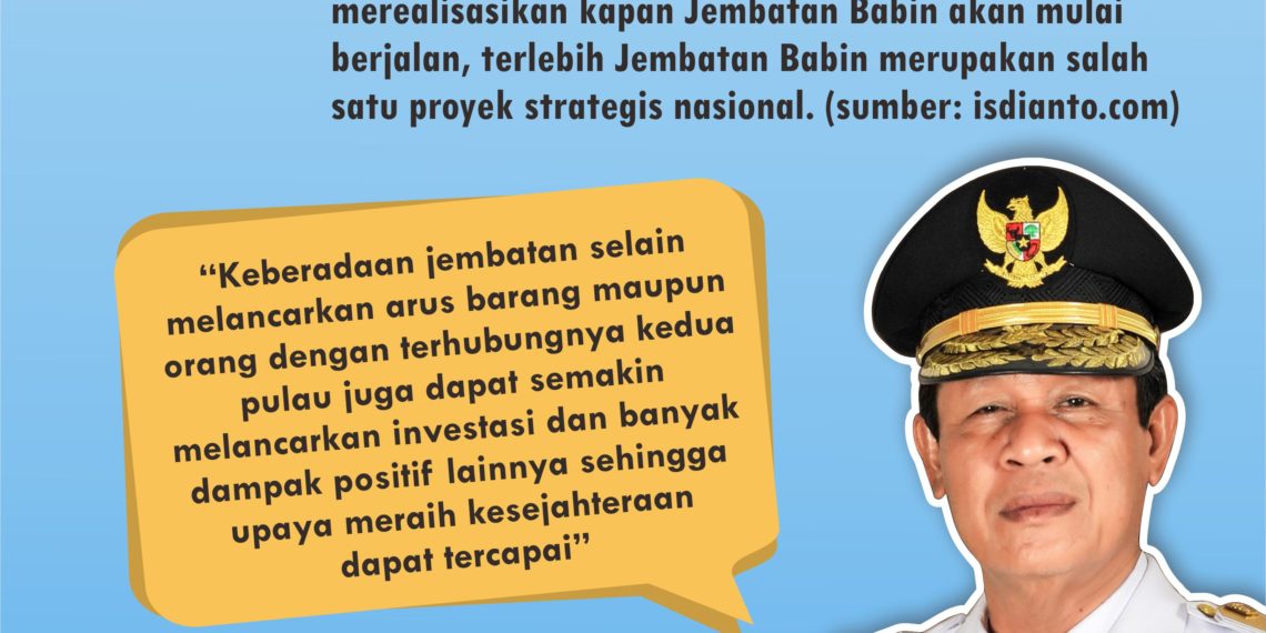 Plt Gubenur Kepri Berharap 2021 Jembatan Batam-Bintan Teralisasi