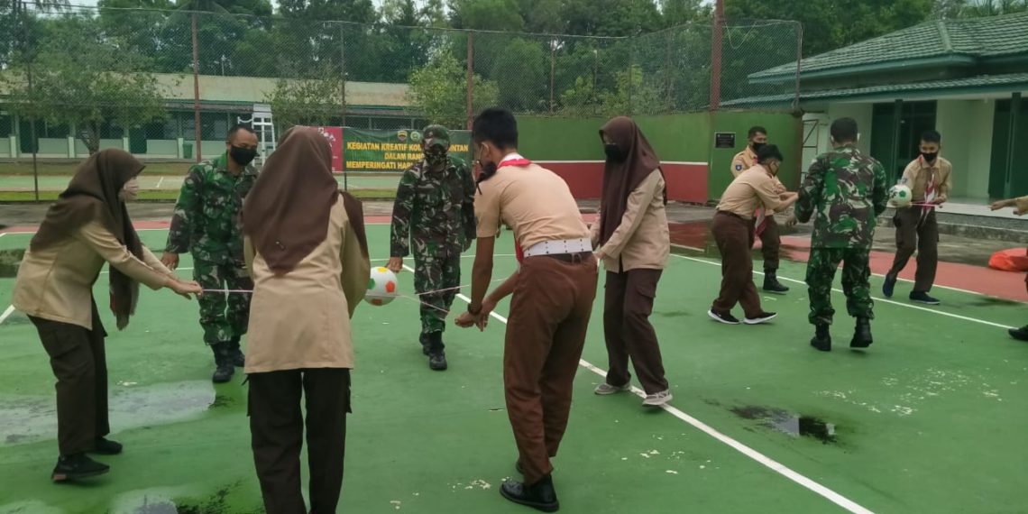 Kodim/0315/Bintan Berikan Wasbang Dalam Rangka Menyambut Hari Lahir Pancasila.