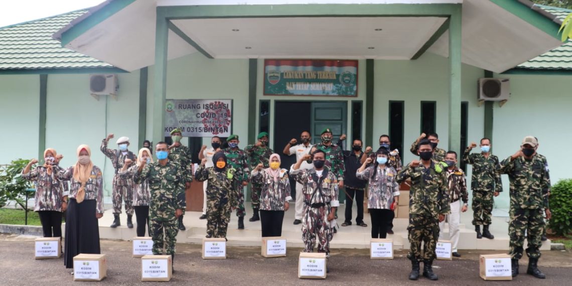 Kodim 0315/Bintan Gelar KBT Diikuti FKPPI dan PPM Dimakodim