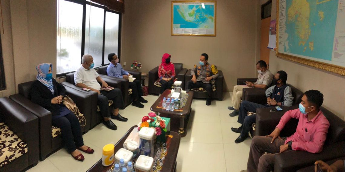 Polres Bintan Terima Kunjungan Kerja Komisioner KPUD Bintan