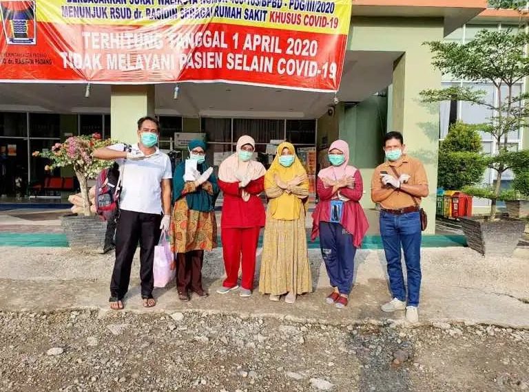 Pasien covid 19 di Agam Dinyatakan Sembuh