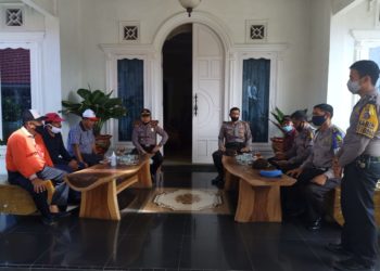 Walinagari Sungai Rumbai Bersilaturahmi Dengan Kapolsek Yang Baru