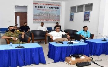 Bahas Kesiapan Pilkada 2020 Sekda Natuna Ikuti Rakor Secara Video Confernce