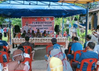 Polres Bintan dan Tim Tinjau Kampung Nusantara