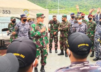 Danlantamal IV Damping Pangkoarmada I Kunker Ke Tanjung Uban & Ranai