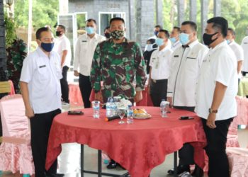 Kodim 0315/Bintan Laksanakan Komsos Dengan Pemerintah Tanjungpinang dan Bintan.