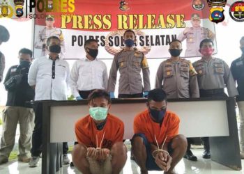 Polres Solsel Berhasil Tangkap 2  Pelaku Cursap Pakai Senpi