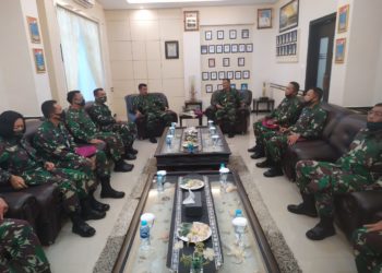 Danlantamal IV Terima Kunjungan Kerja Danpasmar-1
