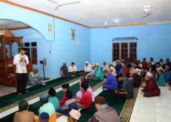 Ahad Taqwa Wabup Lingga Himbau Masyarakat Untuk Selalu Ingat Allah SWT