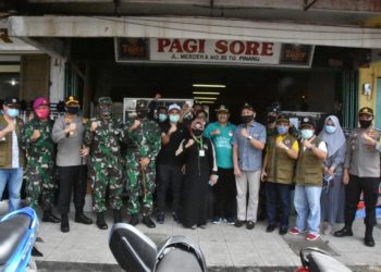 Kodim 0315/Bintan Bersama Pemko Tinjau Pelaksanaan New Normal