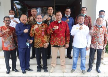 Silaturahmi Dan Audiensi Komisi I DPRD Provinsi Kepri Bersama Kepala BIN Kepri