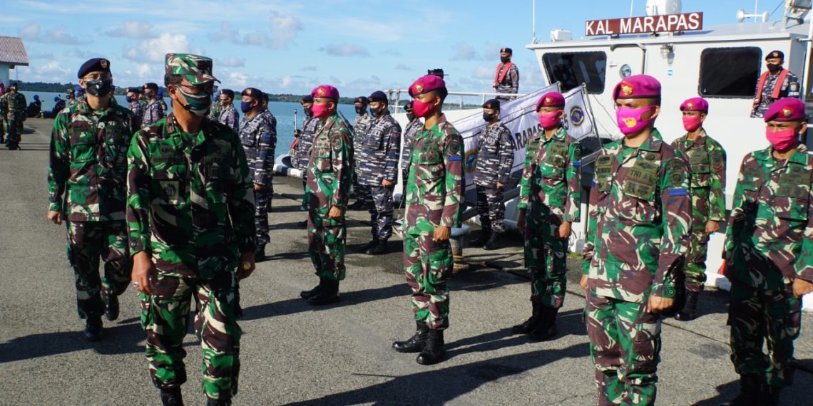 Danlantamal IV Lepas Peserta Latihan Galagaspur TK III (L3) Lantamal IV