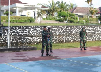 Wadanlantamal IV Pimpin Apel Kesiapan Lanal Dabo Singkep, Jelang Latihan Glagaspur TK III (L3)